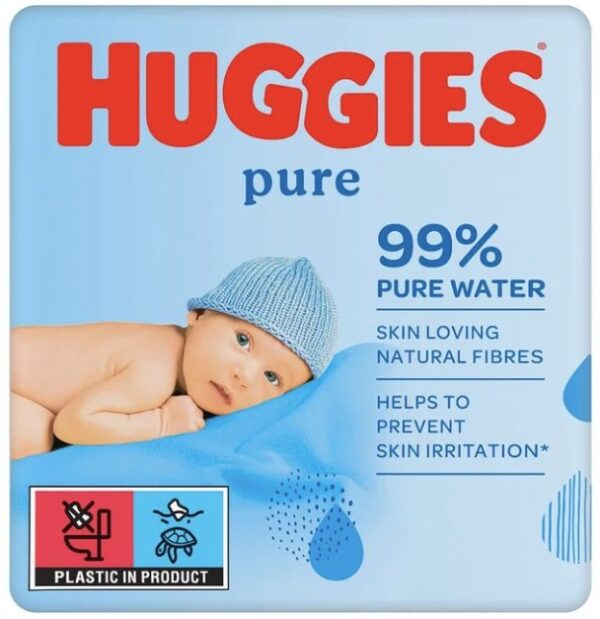 Huggies niisutatud salvrätikud 3x56 tk, pakk
