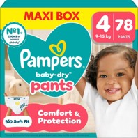 Pampers Baby Dry püksmähkmed S4, 9-15 kg