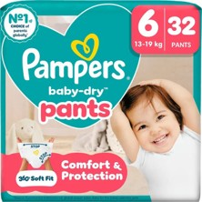 Pampers Baby Dry püksmähkmed S6, 13-19 kg