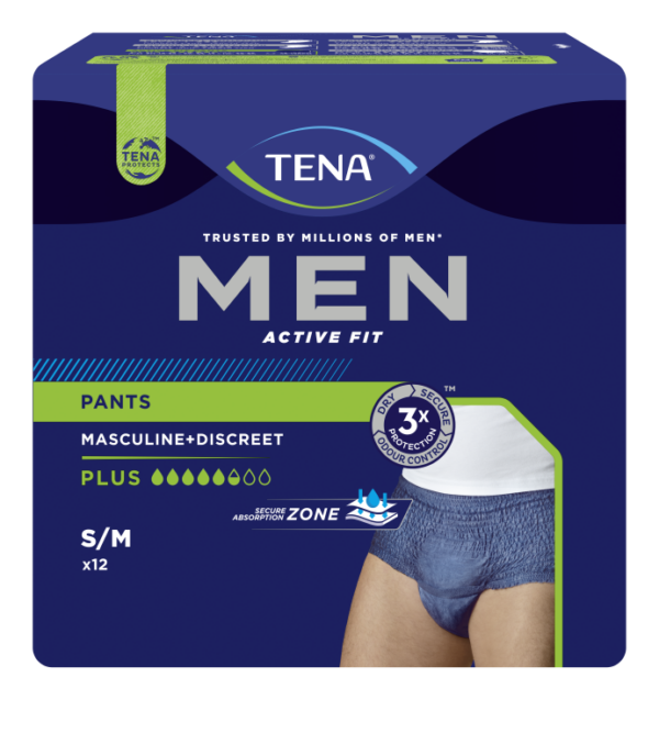 Tena Men Active Fit püksid Plus