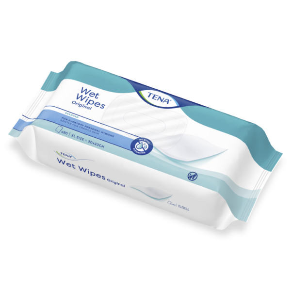 Niisked puhastusrätikud TENA Wet Wipes Original
