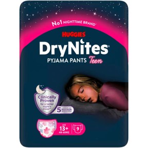 Huggies DryNites Girl Püksmähkmed 9/48-60kg